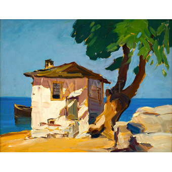 РЕПРОДУКЦИИ НА КАРТИНИ Къща на брега (1940)